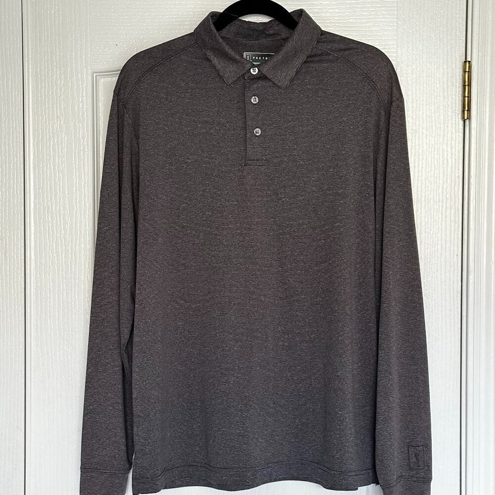 PGA TOUR Long Sleeve Performance Polo Men’s Medium